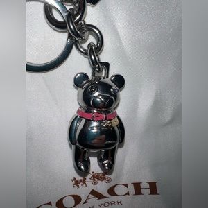 Coach 3 D Bear Bag Charm